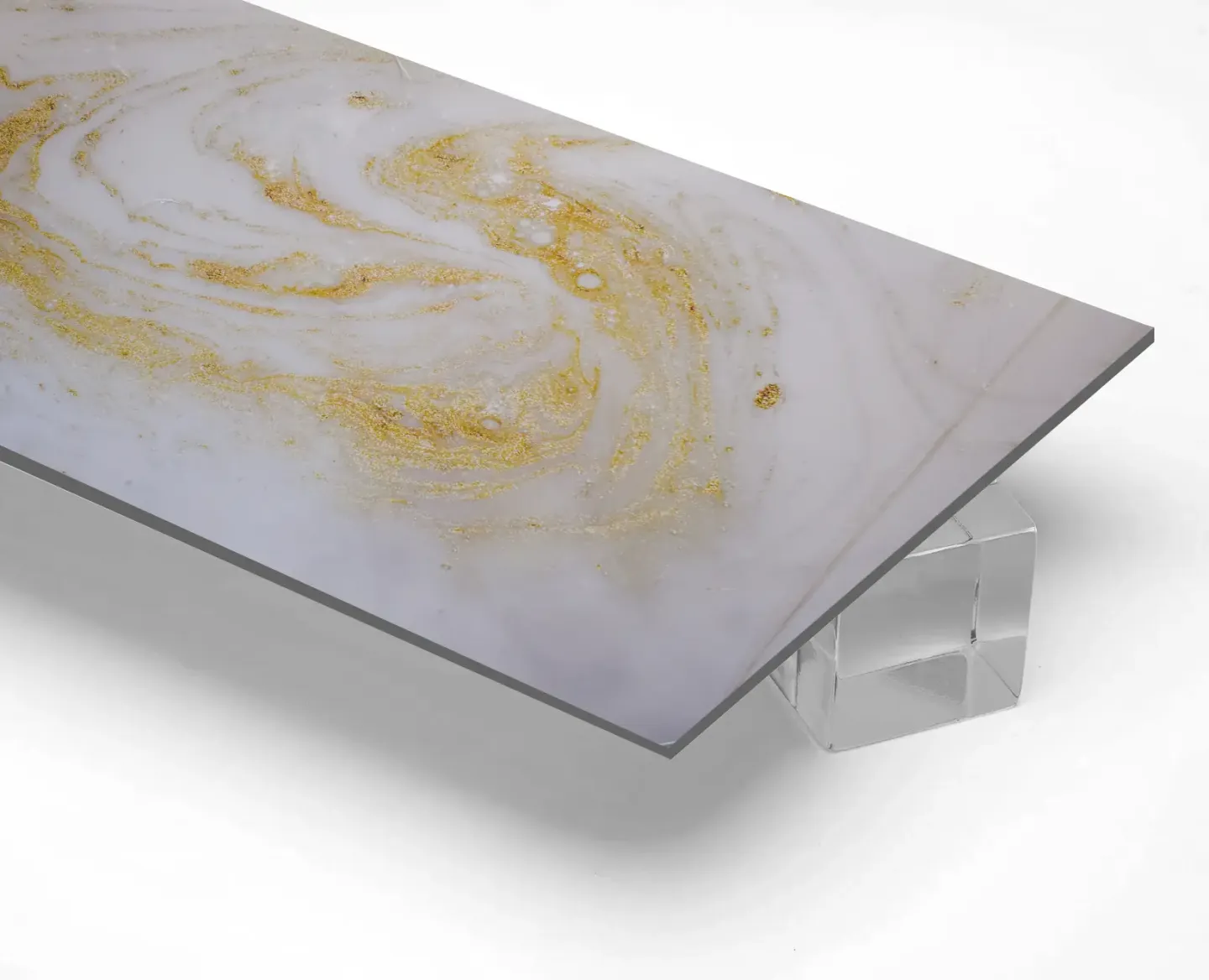UV Coated High Glossy 3D printed Decorative Marble Sheet - (S74) - (3D01) - 3MM