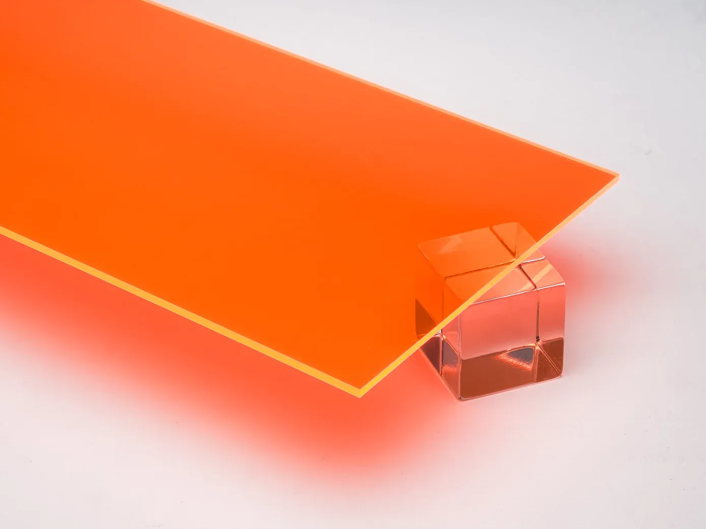 Flourescent Orange Acrylic 993 - (1220 X 2440 MM)
