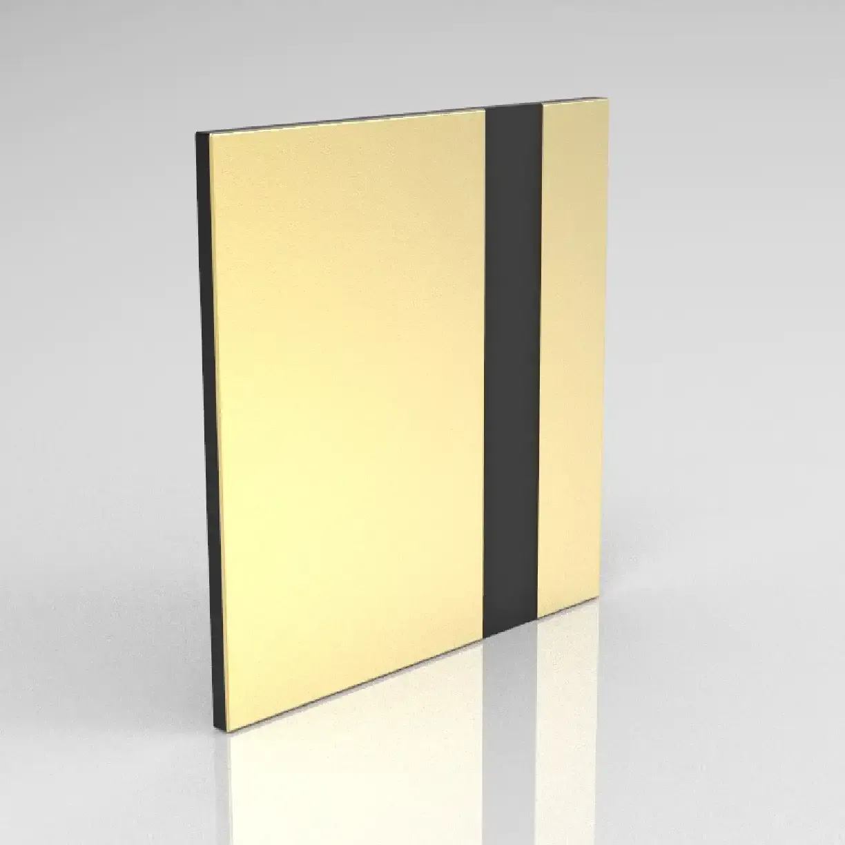 Gold & Black 855 Engraving Acrylic - 2MM
