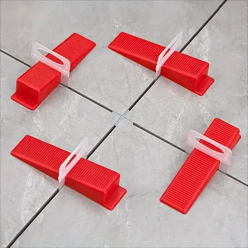 Tile leveling System Packets Red - ONLY Wedge (100 Pcs)