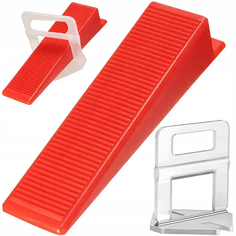 Tile leveling System Packets Clear - ONLY CLIP (100 Pcs)